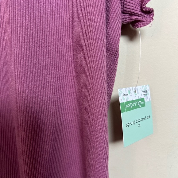 The Spring Shop Purple Summer Vibes Tee - Picture 3 of 4